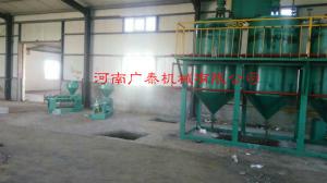 新疆塔城倪總榨油、精煉設(shè)備安裝